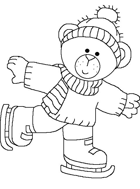 479x648 Best Photos Of Ice Skate Coloring Page