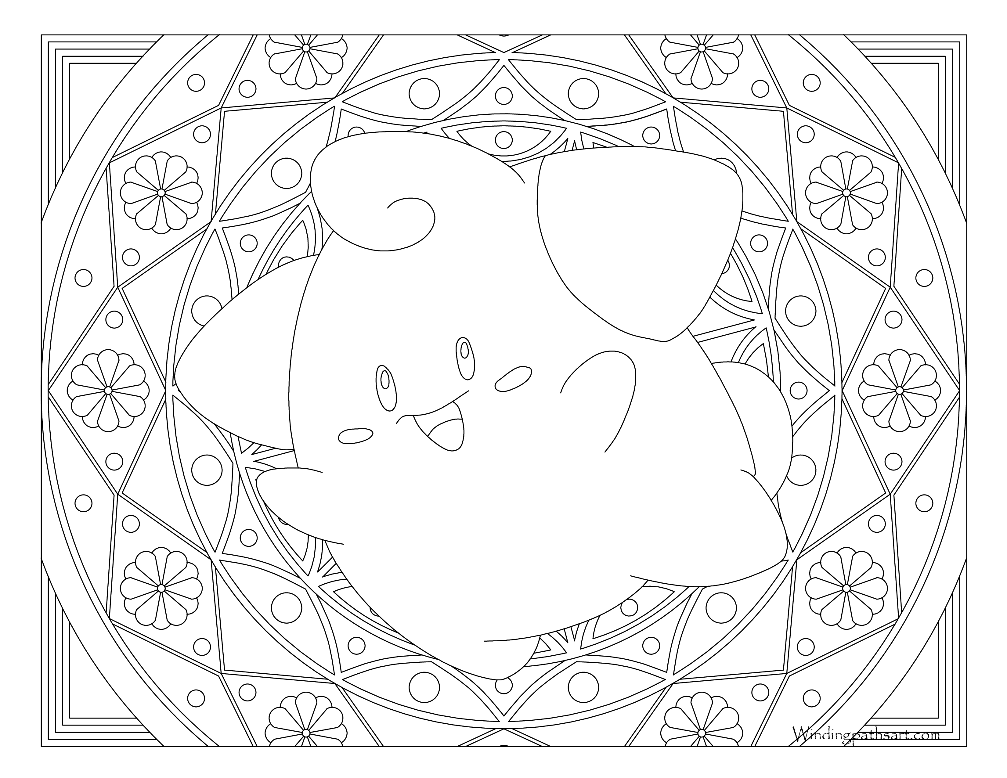 Igglybuff Coloring Pages