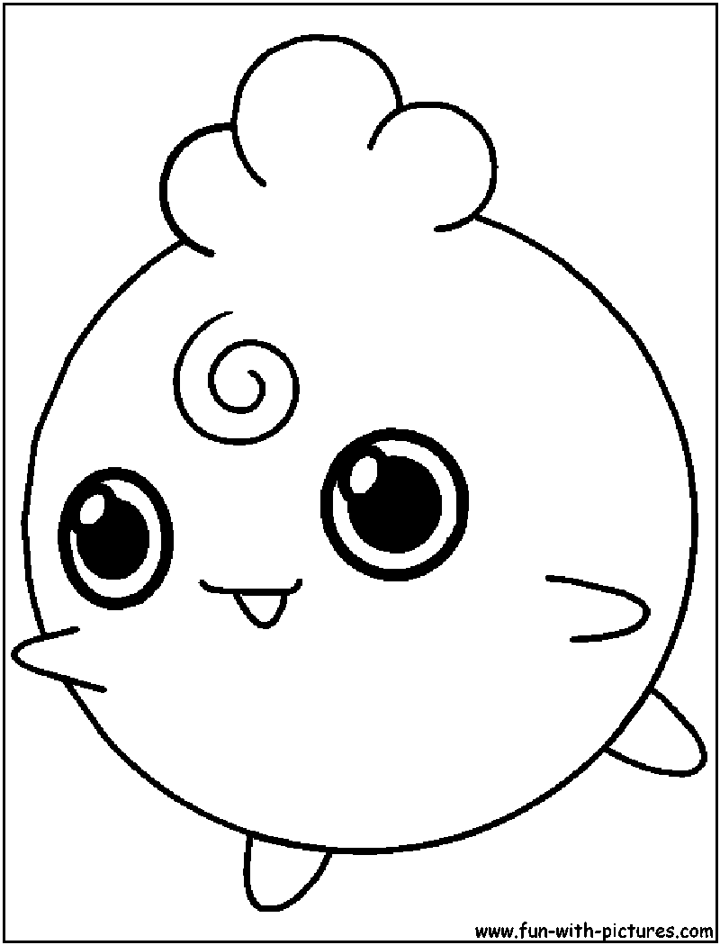800x1050 Igglybuff Coloring Page