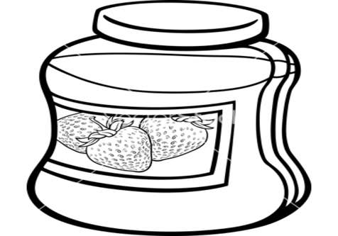 476x333 Coloring Cartoon Jar Page Image Clipart Images