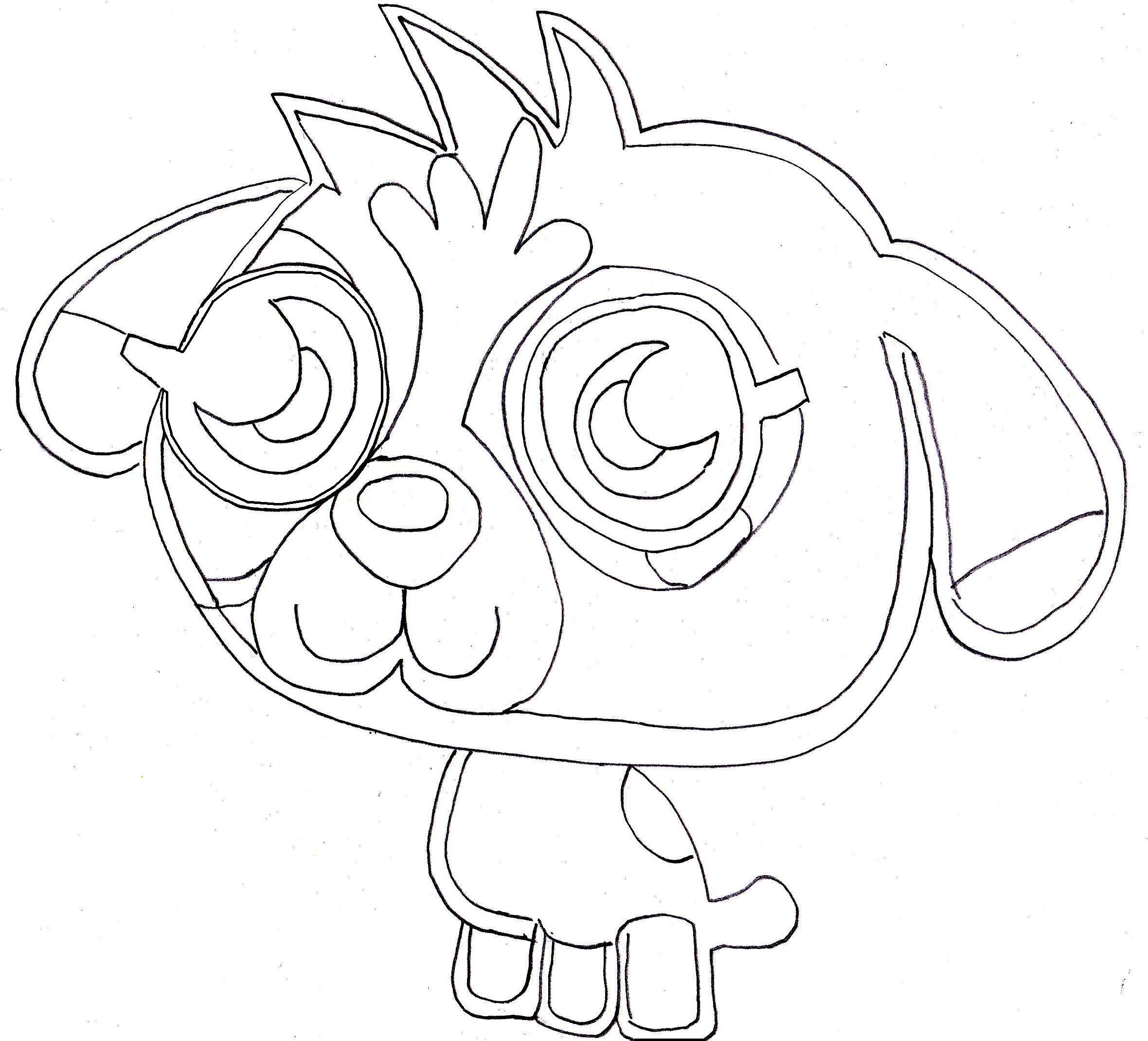 2360x2140 Energy Moshi Monsters Coloring Pages Free Prin