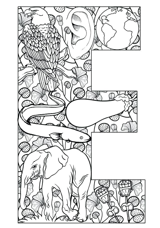 640x912 Good Illuminated Letters Coloring Pages Or Medieval Letters