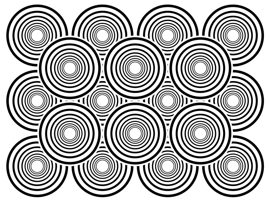 Illusion Coloring Pages