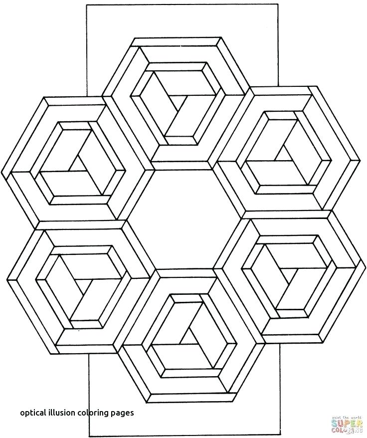736x878 Optical Illusion Coloring Pages Best Adult Coloring Pages Images