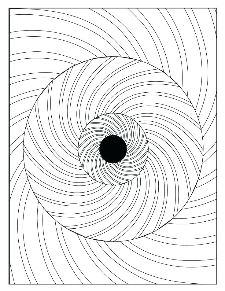 736x952 Optical Illusions Coloring Pages As Well As Optical Illusions