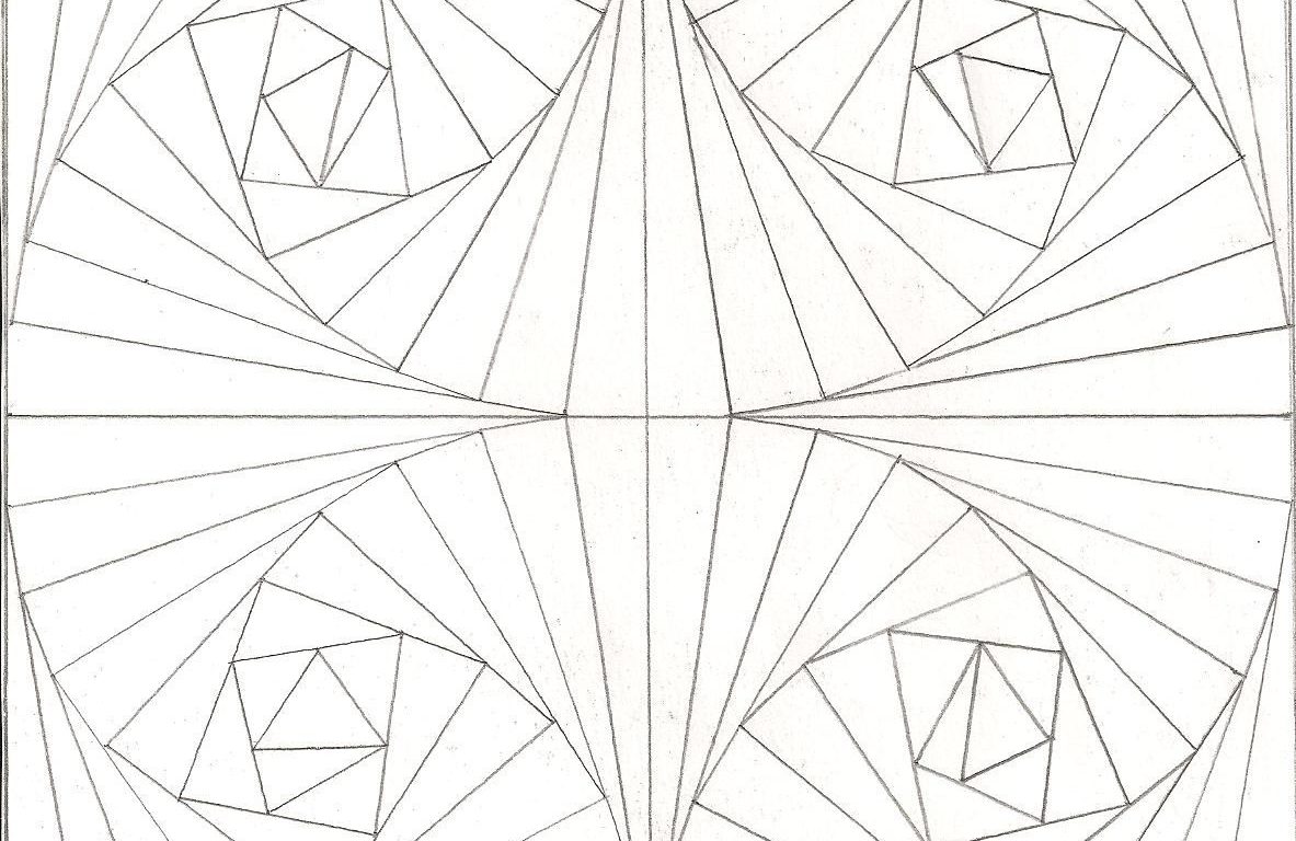 1183x768 Trend Optical Illusion Coloring Pages For Free Unbelievable Page
