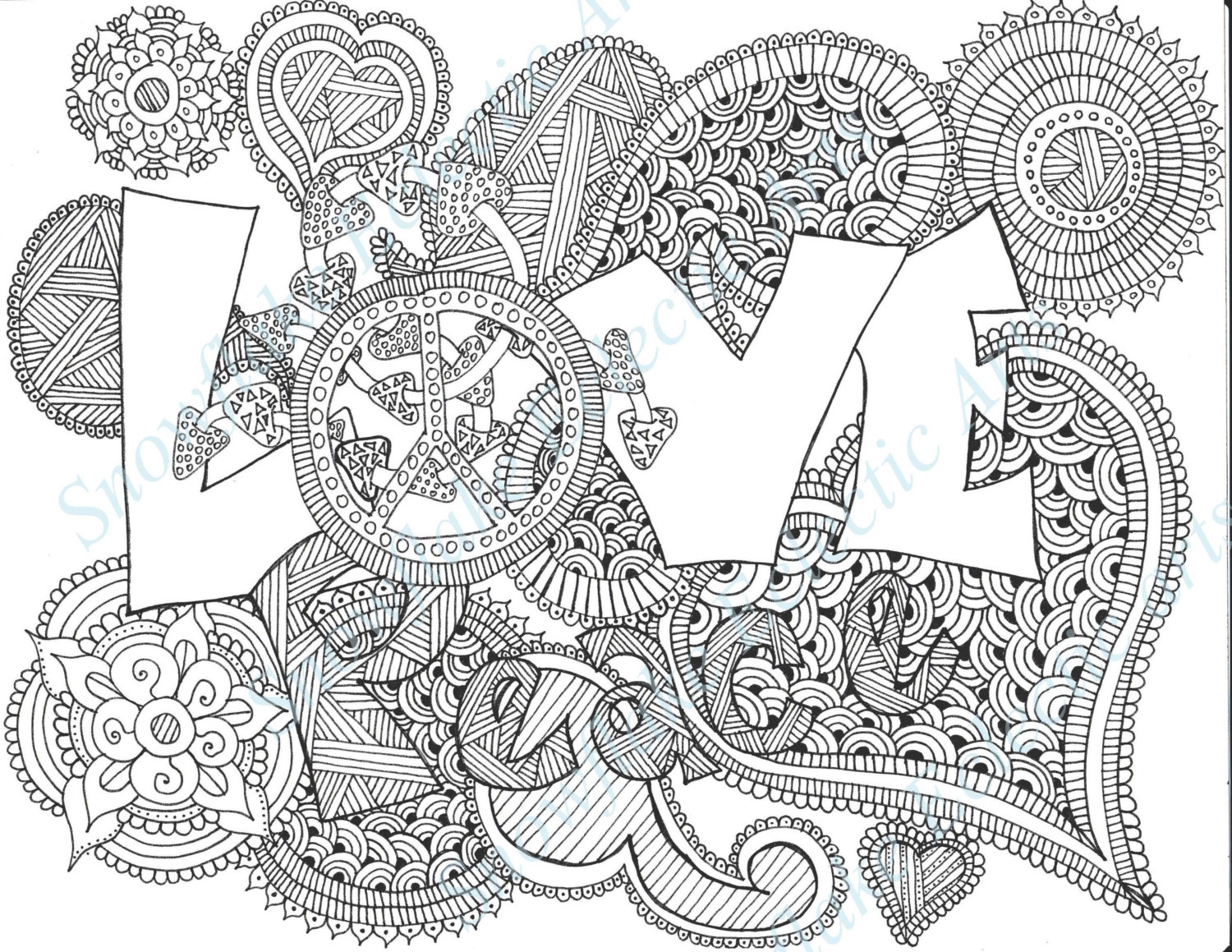 1500x1159 Hippie Coloring Pages For Adults Printable Coloring For Kids 2018