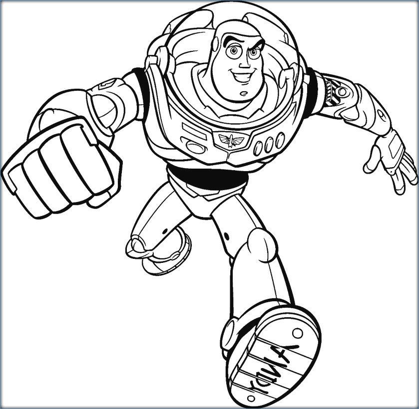 Woody And Buzz Handshake Toy Story Coloring Page 839x820 Woody And Buzz Handshake Toy Story Coloring Page
