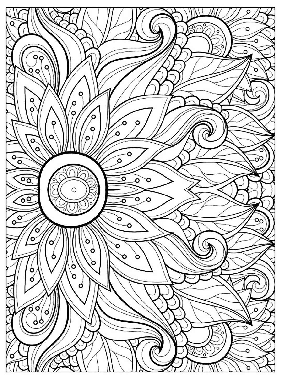 Coloring Pages Adults Cat Head Color 1180x1584 Coloring Pages Adults Cat Head Color