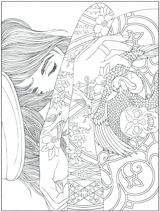 Detailed Coloring Pages Printable Coloring Pages For Adults Free 650x863 Detailed Coloring Pages Printable Coloring Pages For Adults Free
