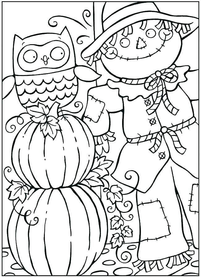 Coloring Pages Autumn 650x900 Coloring Pages Autumn
