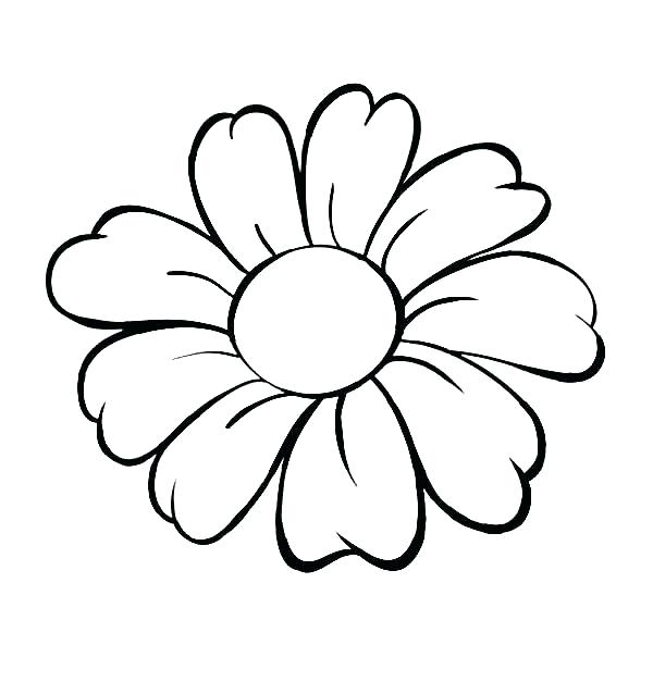 Flower Color Pages Flower Coloring Pages Packed With Flower Color 600x627 Flower Color Pages Flower Coloring Pages Packed With Flower Color