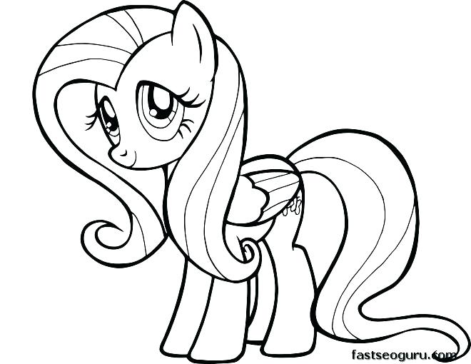 660x510 Princess Pony Coloring Pages Vanda