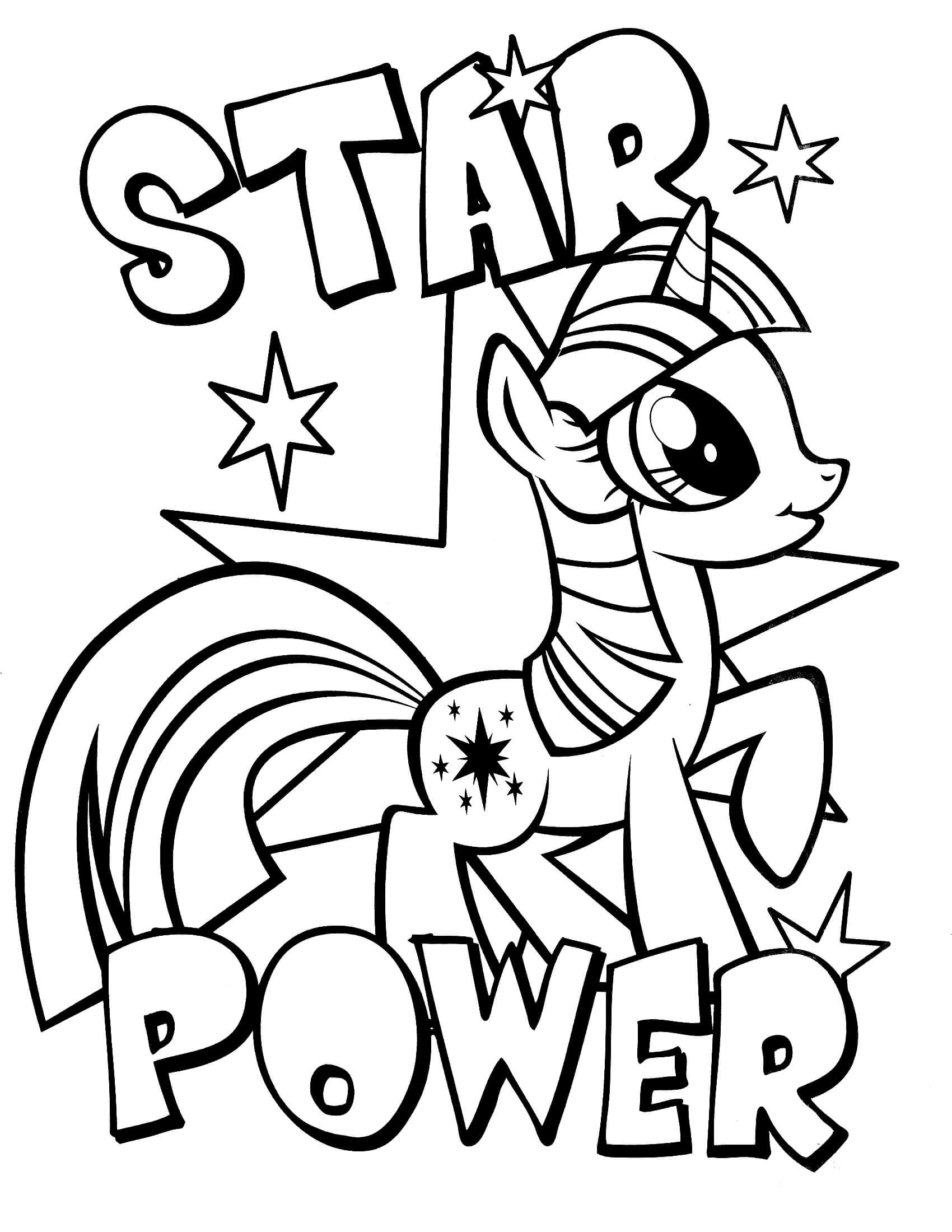 1700x2200 Coloring Pages My Little Pony