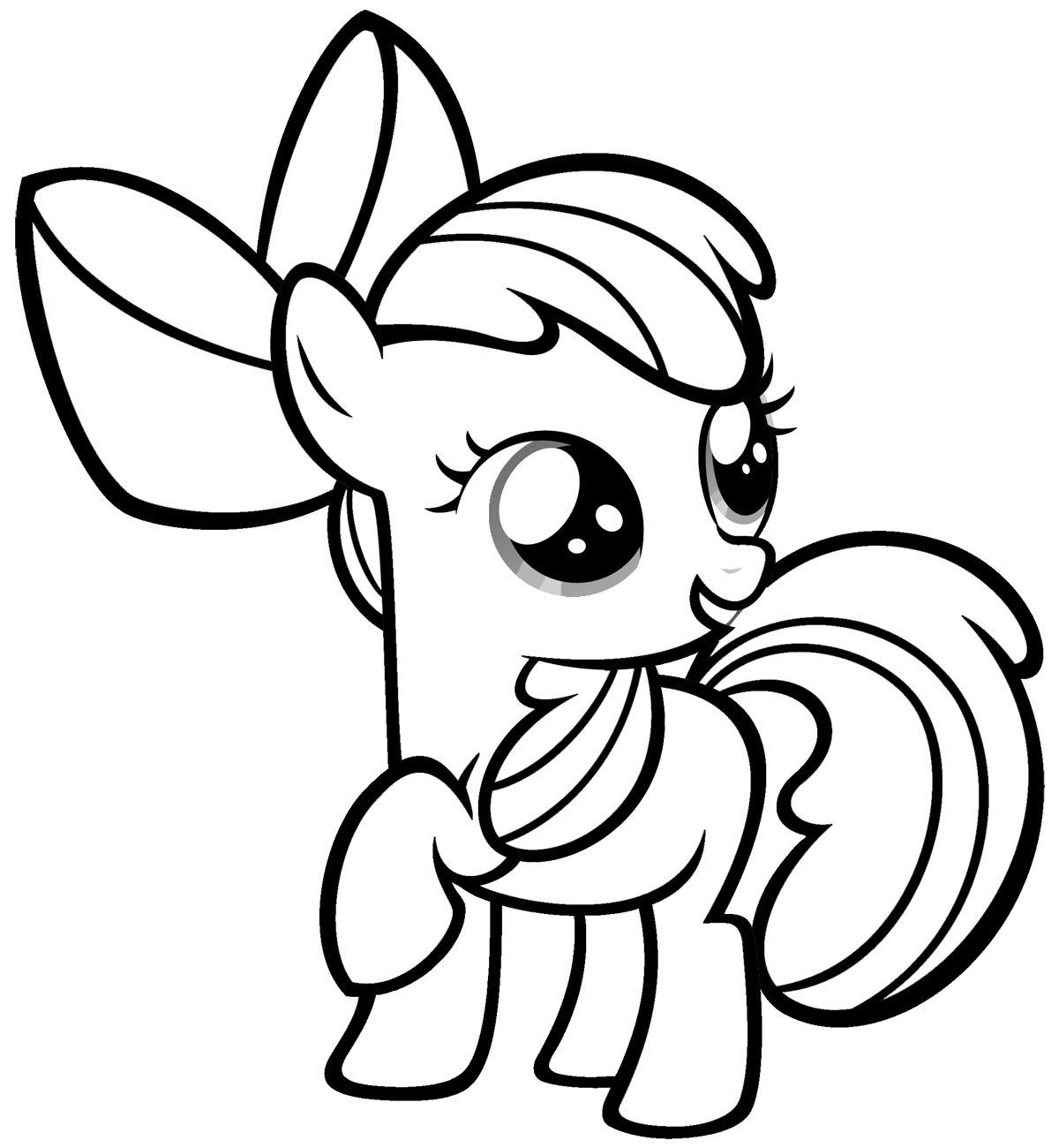 1200x1300 Free Printable My Little Pony Coloring Pages For Kids Colorear