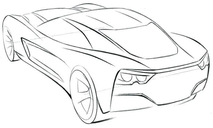 Corvette Logo Coloring Pages Corvette Sport Car Coloring Page 700x420 Corvette Logo Coloring Pages Corvette Sport Car Coloring Page