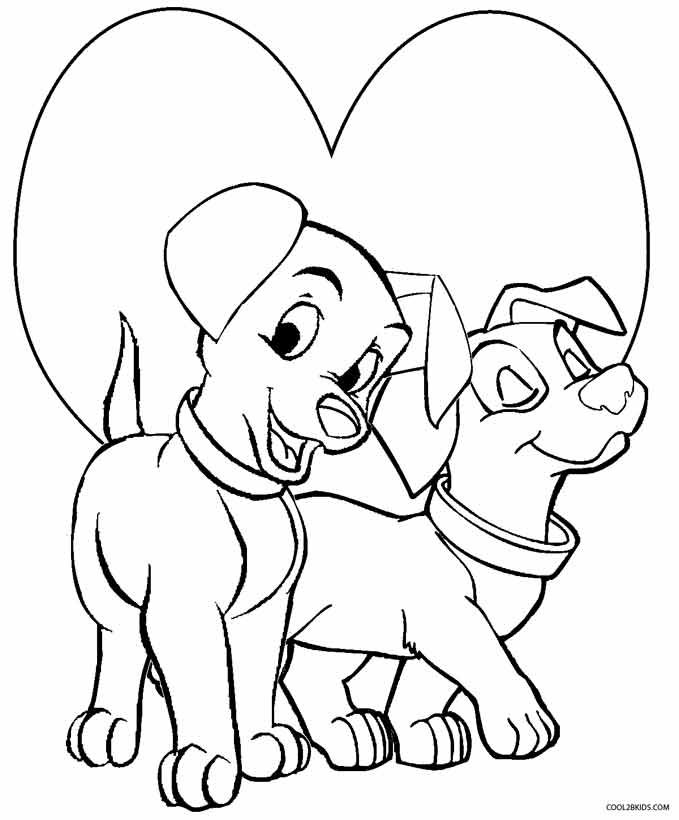 679x820 Printable Puppy Coloring Pages For Kids Cool2bkids