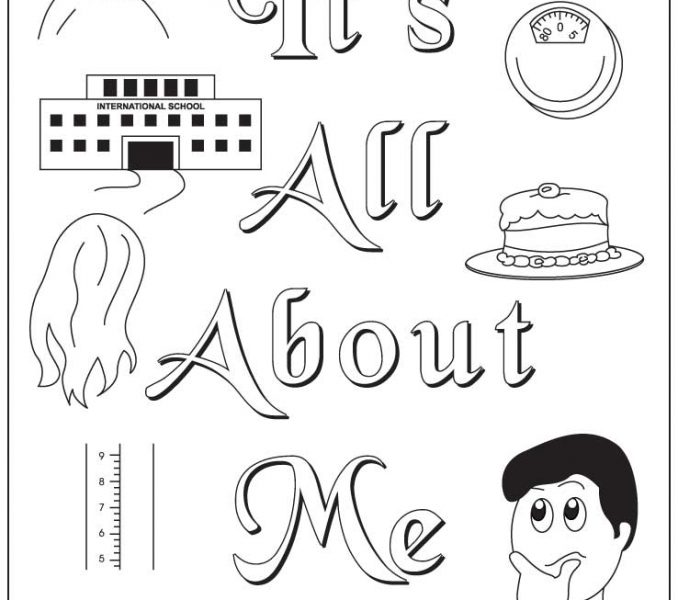 678x600 All About Me Colouring Pages Coloring Page
