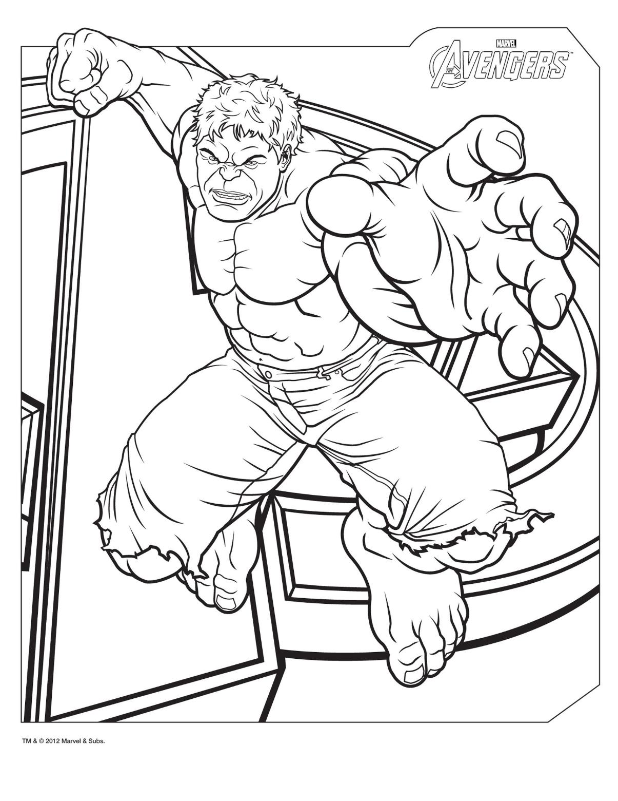 1205x1560 Sure Fire Incredible Hulk Coloring Pages To Print 9 4339