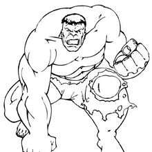 220x220 The Incredible Hulk Coloring Pages