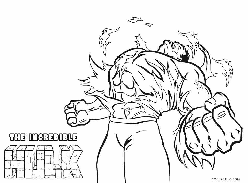 1024x757 Free Printable Hulk Coloring Pages For Kids Cool2bkids