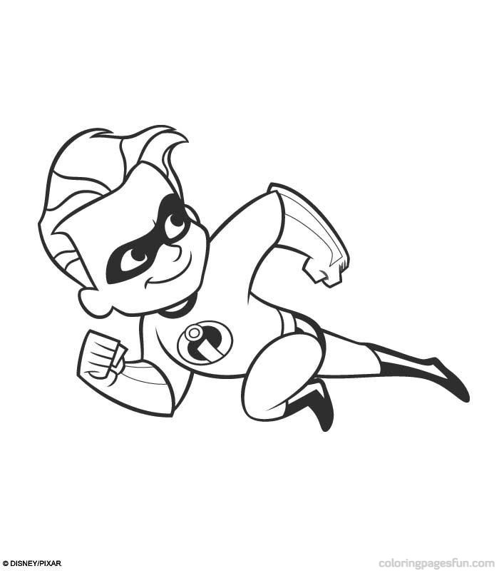 Incredibles 2 Coloring Pages 700x800 Incredibles 2 Coloring Pages