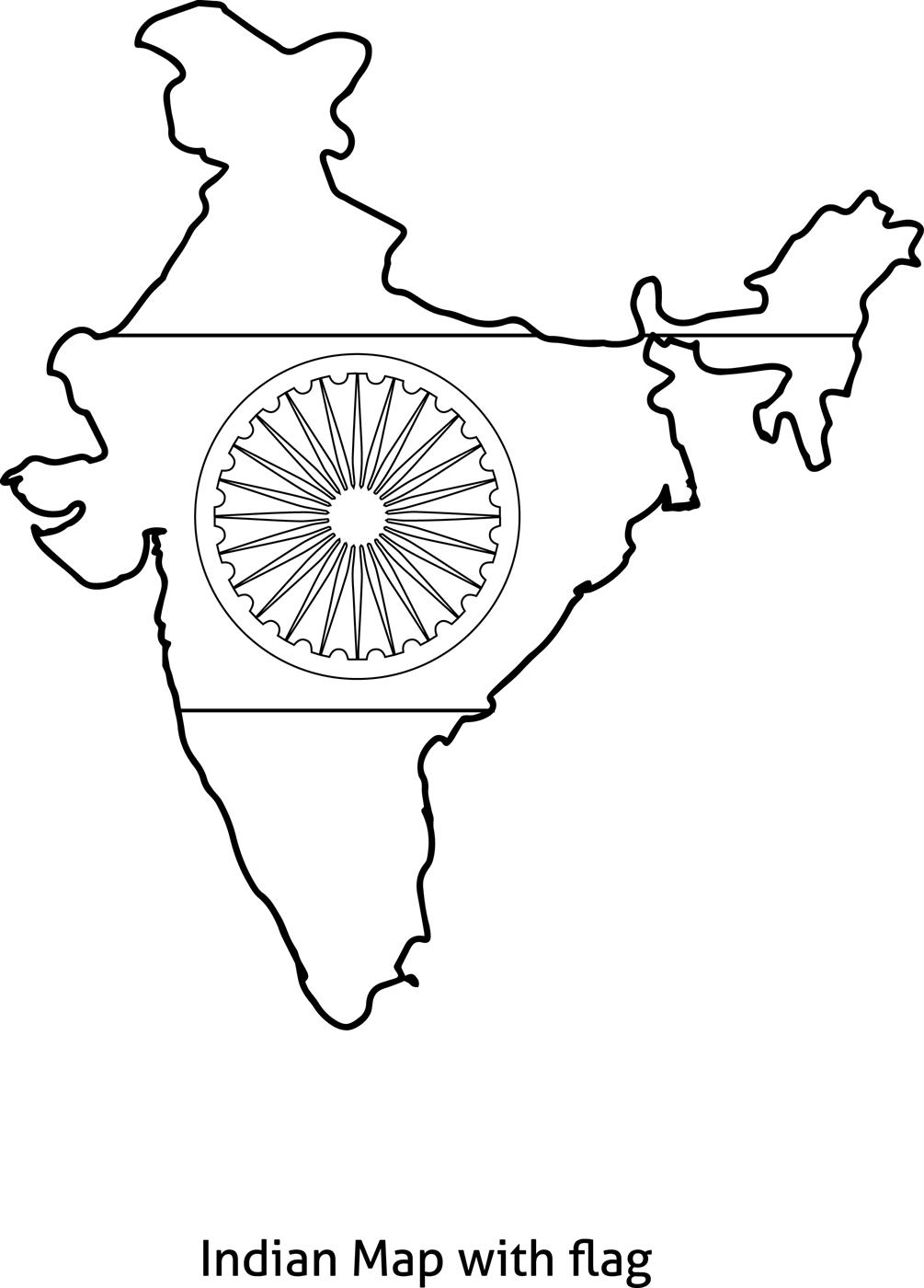 1005x1400 Powerful India Coloring Pages Page