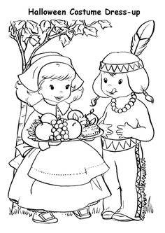 236x333 Thanksgiving Coloring Pages Native American Indian Coloring Pages
