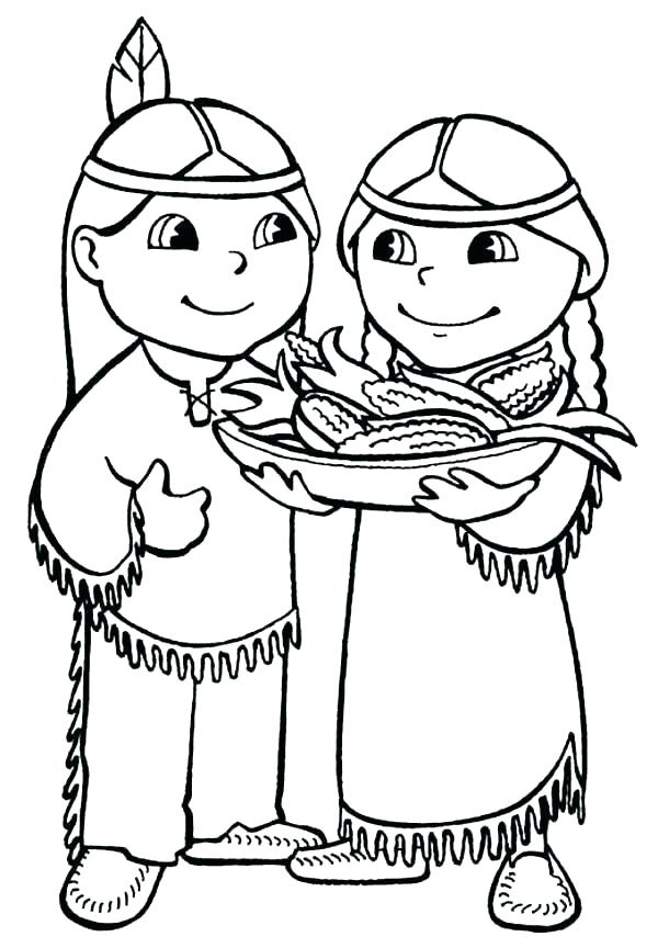 600x864 Free Printable Native American Coloring Pages Free Printable