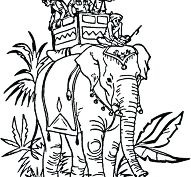Indian Colouring Pages Indian Elephant Coloring Page Free India 650x600 Indian Colouring Pages Indian Elephant Coloring Page Free India