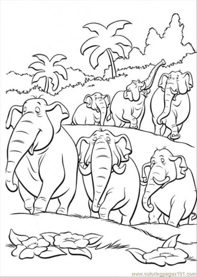 Indian Elephant Coloring Page Coloring Page 650x912 Indian Elephant Coloring Page Coloring Page