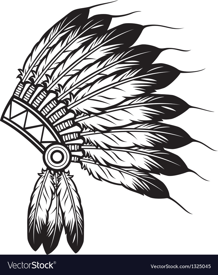 American Indian Dressed Up In Eagle Costume Coloring Pages 6