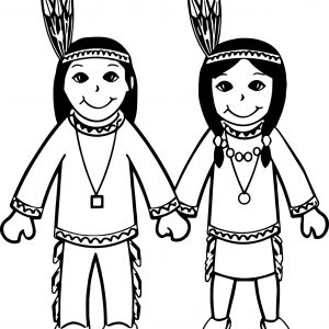 300x300 Indian Girl Coloring Pages Copy N Coloring Pages American