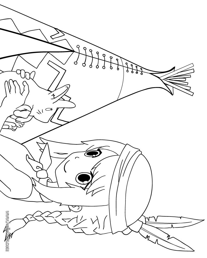 820x1020 Indian Girl Coloring Page Source Busy Boxesliteracy Bags