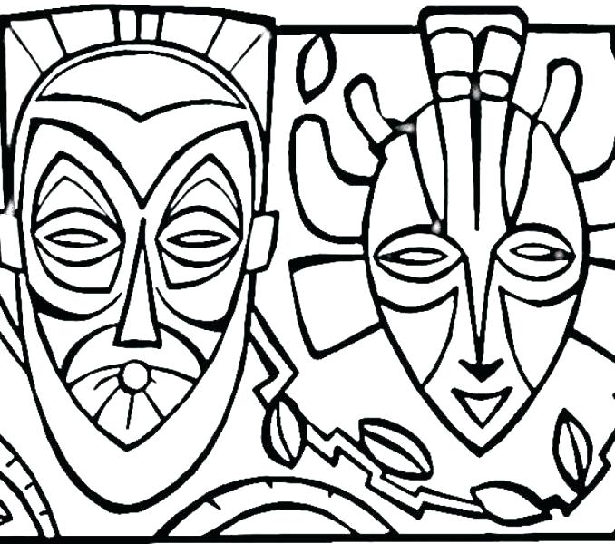 Indian Head Coloring Page at GetColorings.com | Free printable ...