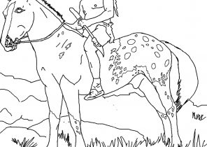 296x210 Horse Coloring Pages