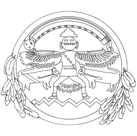 Native American Coloring Book Click To See Printable Version 480x474 Native American Coloring Book Click To See Printable Version