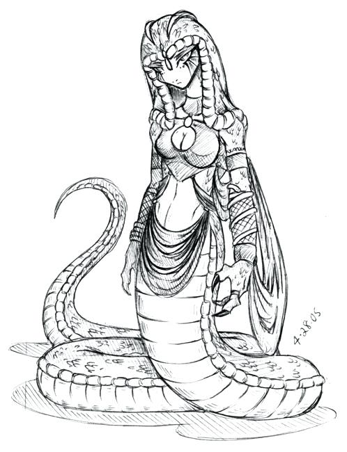 Indian Princess Coloring Pages New Character The Snake Queen By 498x650 Indian Princess Coloring Pages New Character The Snake Queen By