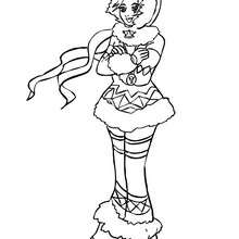 Inuit Princess Coloring Pages 220x220 Inuit Princess Coloring Pages