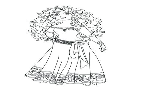 Indian Princess Coloring Pages at GetColorings.com | Free printable ...