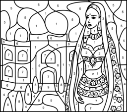 Princesses Coloring Pages 256x226 Princesses Coloring Pages