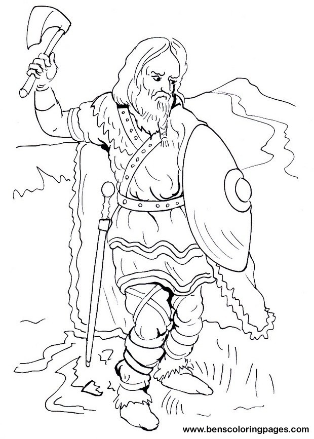 Frank Warrior Coloring Pages For Kids 620x867 Frank Warrior Coloring Pages For Kids