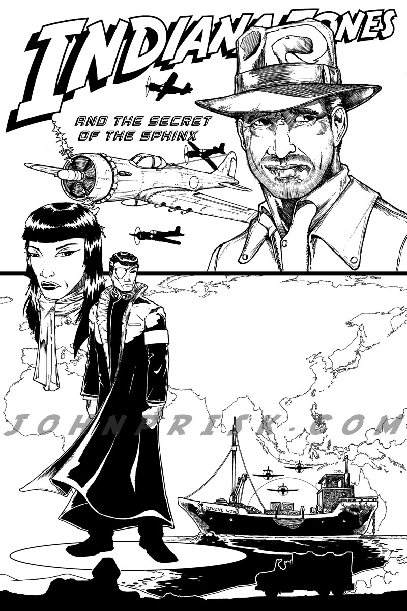 Indiana Jones By Johnprisk On New Coloring Sheets 800x1200 Indiana Jones By Johnprisk On New Coloring Sheets