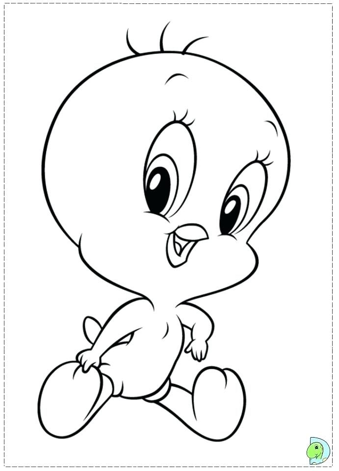 691x960 Looney Tune Coloring Pages Baby Tunes Drawings Coloring Pages