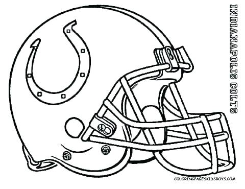 480x370 Indianapolis Colts Coloring Pages