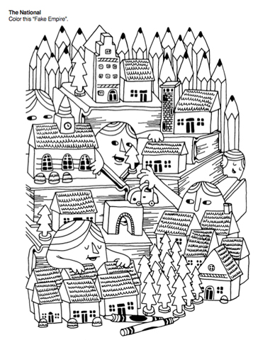 381x480 Andy J. Pizza The Indie Rock Coloring Book