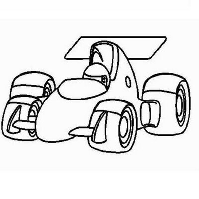 Race Car Coloring Pages 11 400x400 400x400 Race Car Coloring Pages 11 400x400