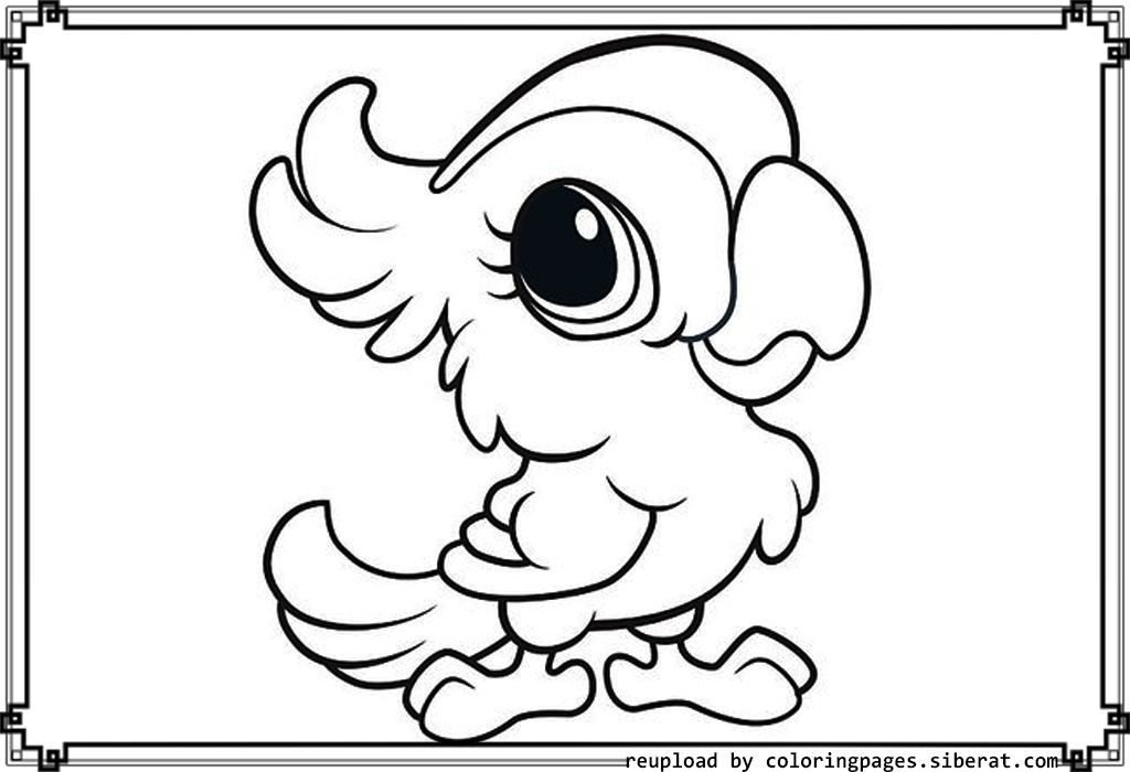 1024x700 Picture Coloring Animal Babies Coloring Pages At Printable 37 Cute