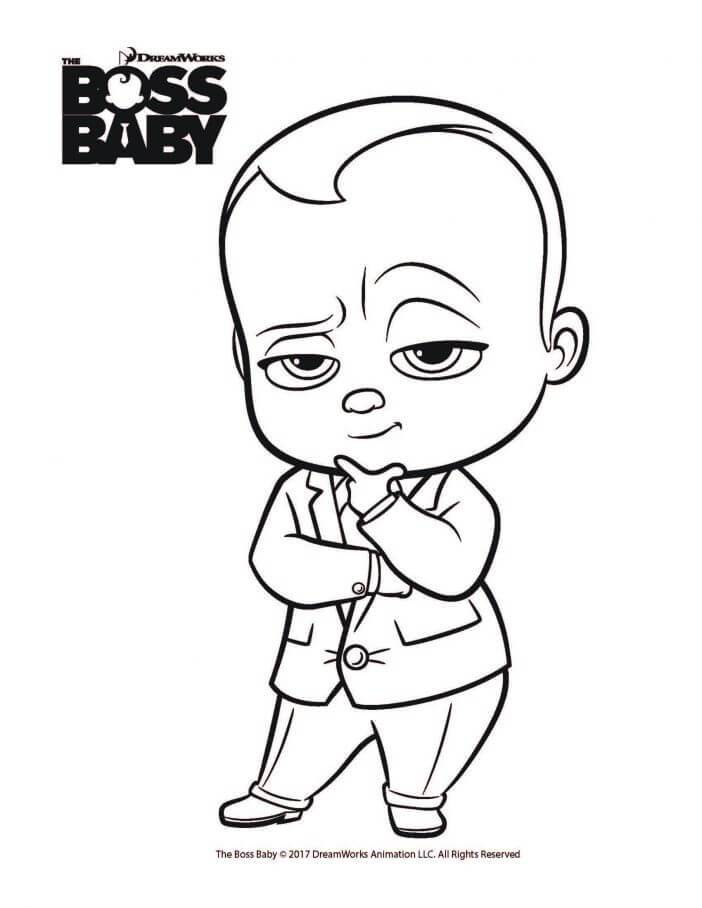 702x908 Top 10 The Boss Baby Coloring Pages