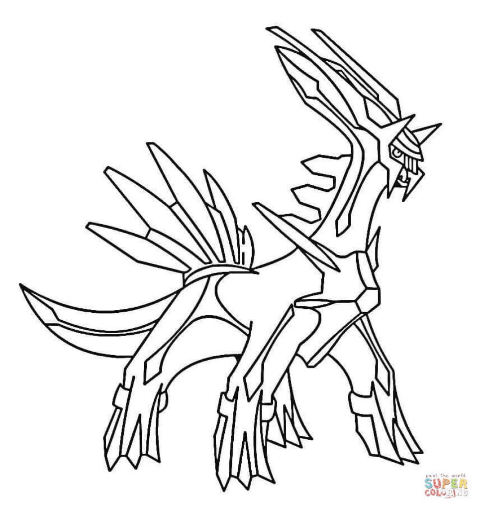 Dialga Coloring Page Free Printable Pages With Regard To 16 965x1024 Dialga Coloring Page Free Printable Pages With Regard To 16